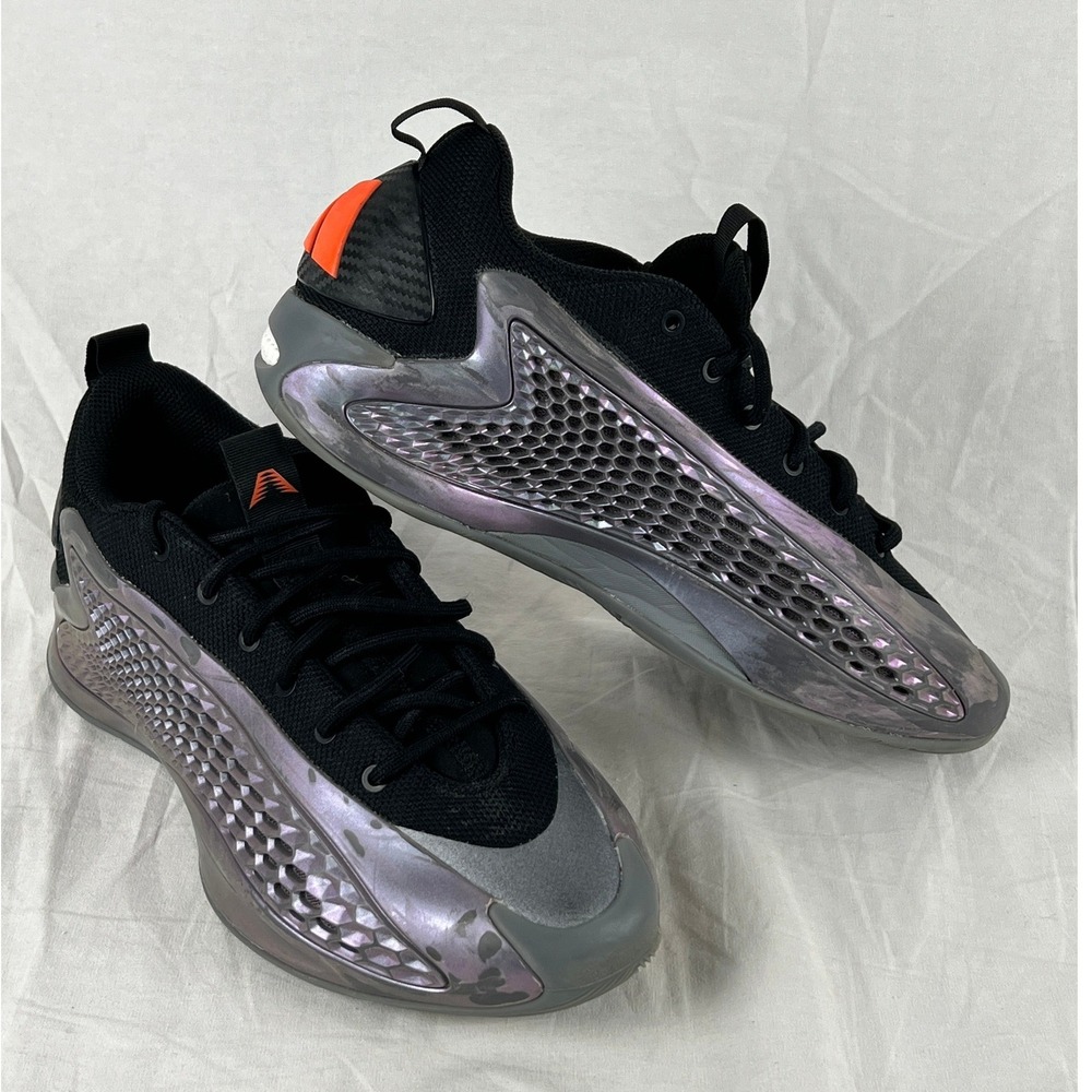 Adidas Anthony Edward AE Low 1 Basketball Mens 8.5 Irons Sharpen Irons Sneaker